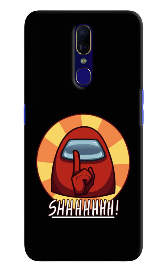 Among Us Shhh! Oppo F11 Hard Case Back Cover by Casekaro