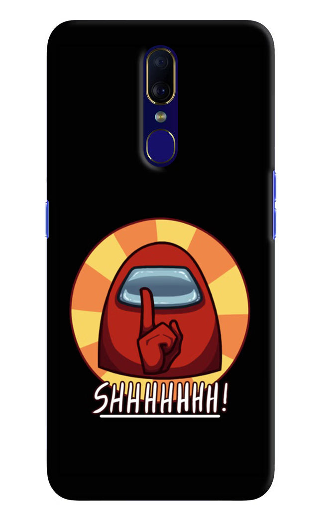 Among Us Shhh! Oppo F11 Hard Case Back Cover by Casekaro