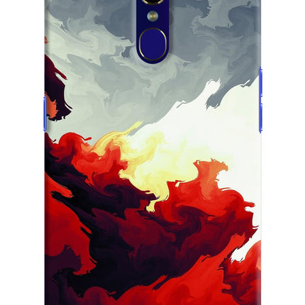 Fire Cloud Oppo F11 Hard Case Back Cover by Casekaro