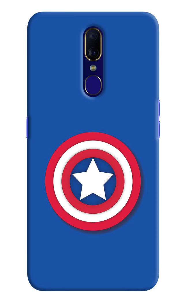 Shield Oppo F11 Hard Case Back Cover by Casekaro