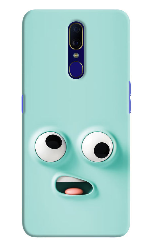 Funny Cartoon Oppo F11 Hard Case Back Cover by Casekaro