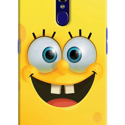 Sponge 1 Oppo F11 Hard Case Back Cover by Casekaro