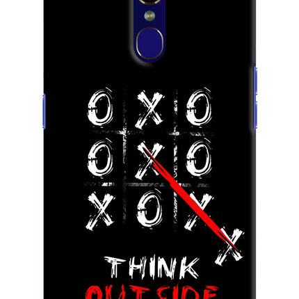 Think out of the BOX Oppo F11 Hard Case Back Cover by Casekaro