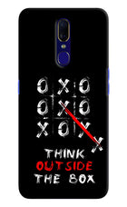 Think out of the BOX Oppo F11 Hard Case Back Cover by Casekaro