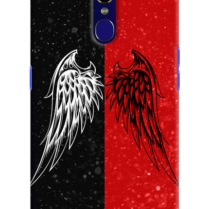 Wings Oppo F11 Hard Case Back Cover by Casekaro