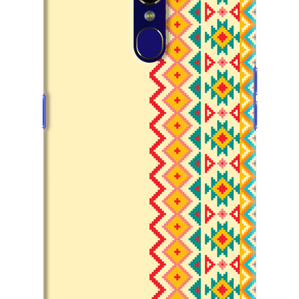 Ethnic Seamless Oppo F11 Hard Case Back Cover by Casekaro