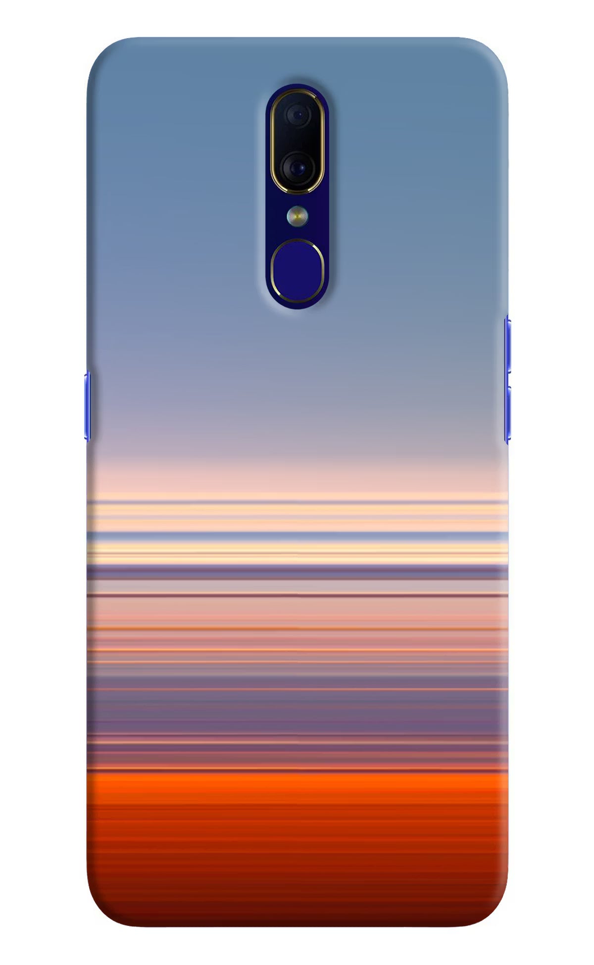 Morning Colors Oppo F11 Hard Case Back Cover by Casekaro