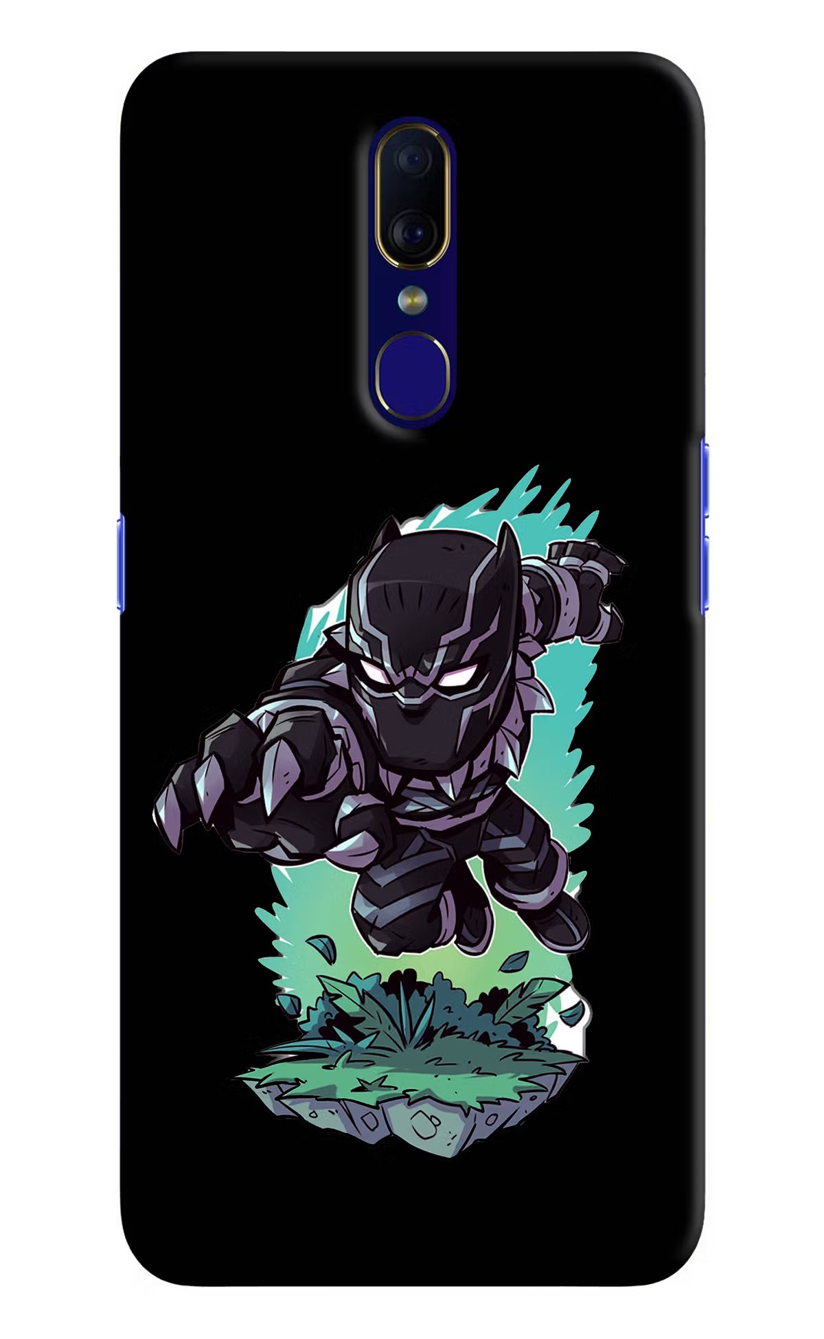 Black Panther Oppo F11 Hard Case Back Cover by Casekaro