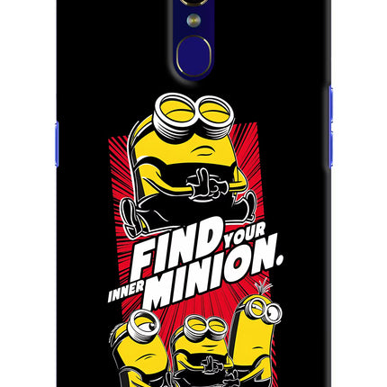 Find your inner Minion Oppo F11 Hard Case Back Cover by Casekaro