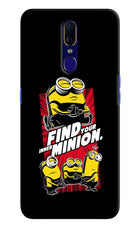 Find your inner Minion Oppo F11 Hard Case Back Cover by Casekaro