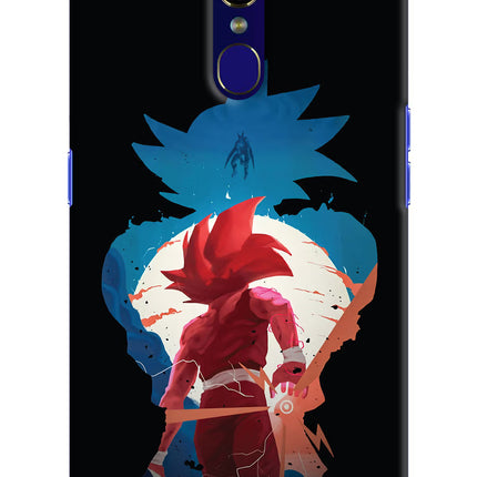 Goku Oppo F11 Hard Case Back Cover by Casekaro