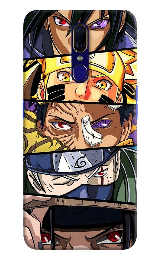 Naruto Character Oppo F11 Hard Case Back Cover by Casekaro