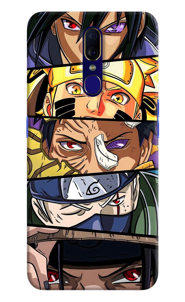 Naruto Character Oppo F11 Hard Case Back Cover by Casekaro