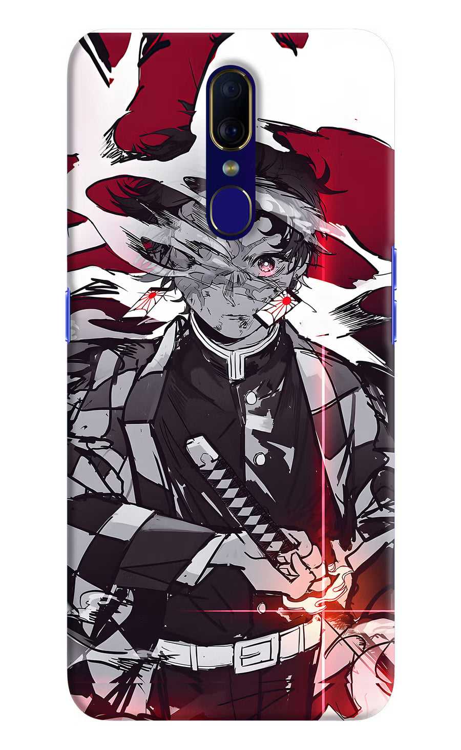 Demon Slayer Oppo F11 Back Cover, Hard case