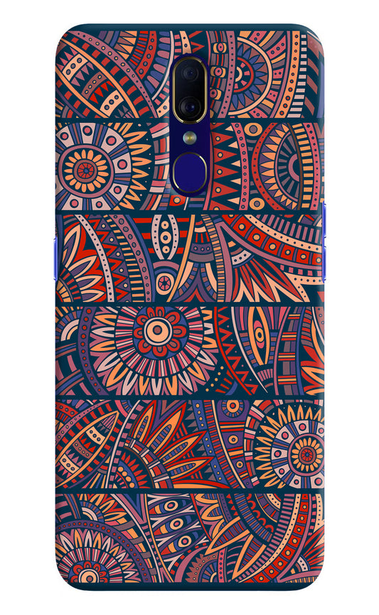 African Culture Design Oppo F11 Hard Case Back Cover by Casekaro