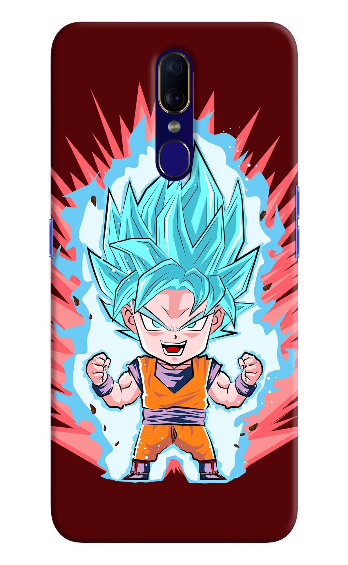 Goku Little Oppo F11 Hard Case Back Cover by Casekaro