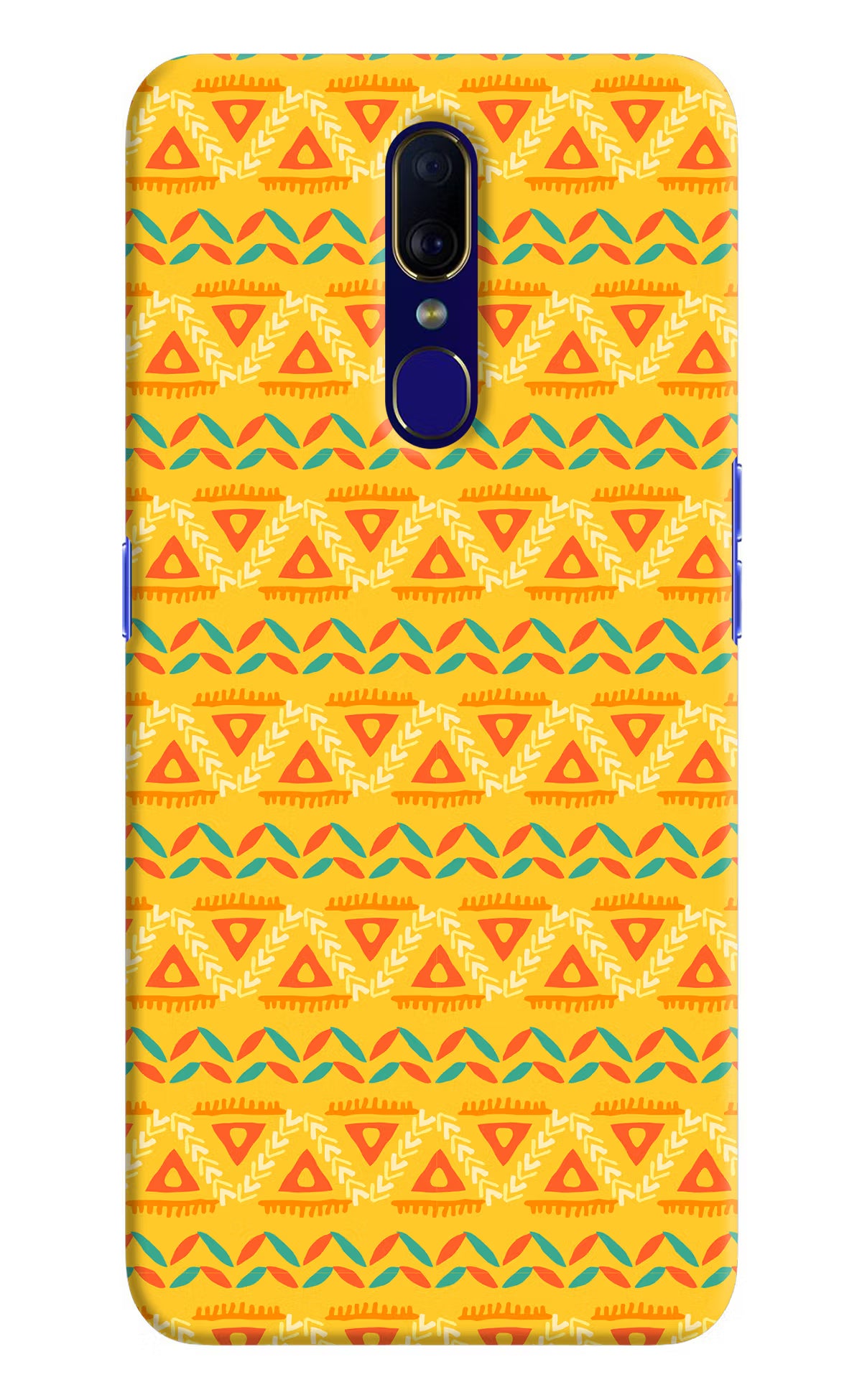 Tribal Pattern Oppo F11 Hard Case Back Cover by Casekaro