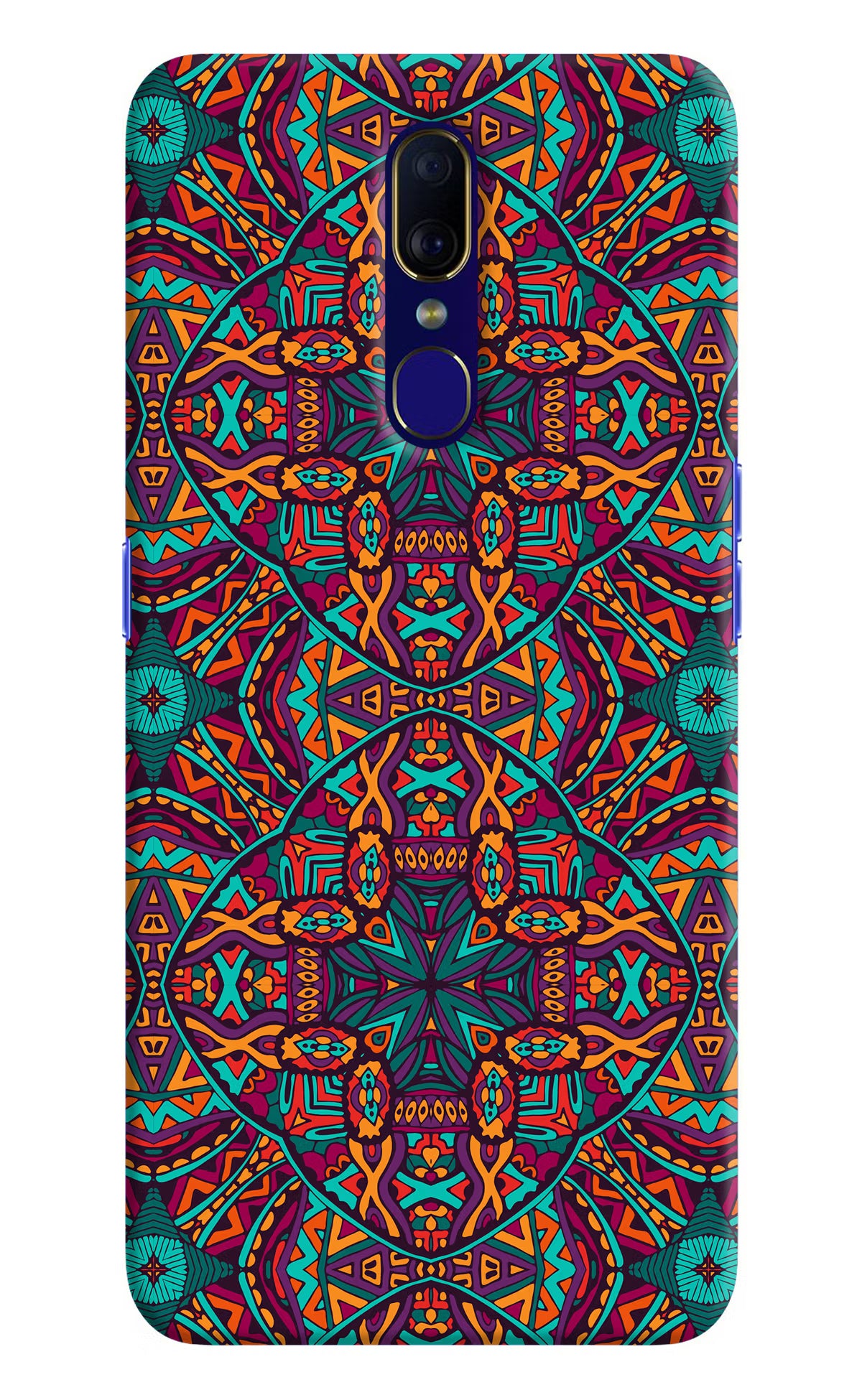 Colour Mandala Oppo F11 Hard Case Back Cover by Casekaro