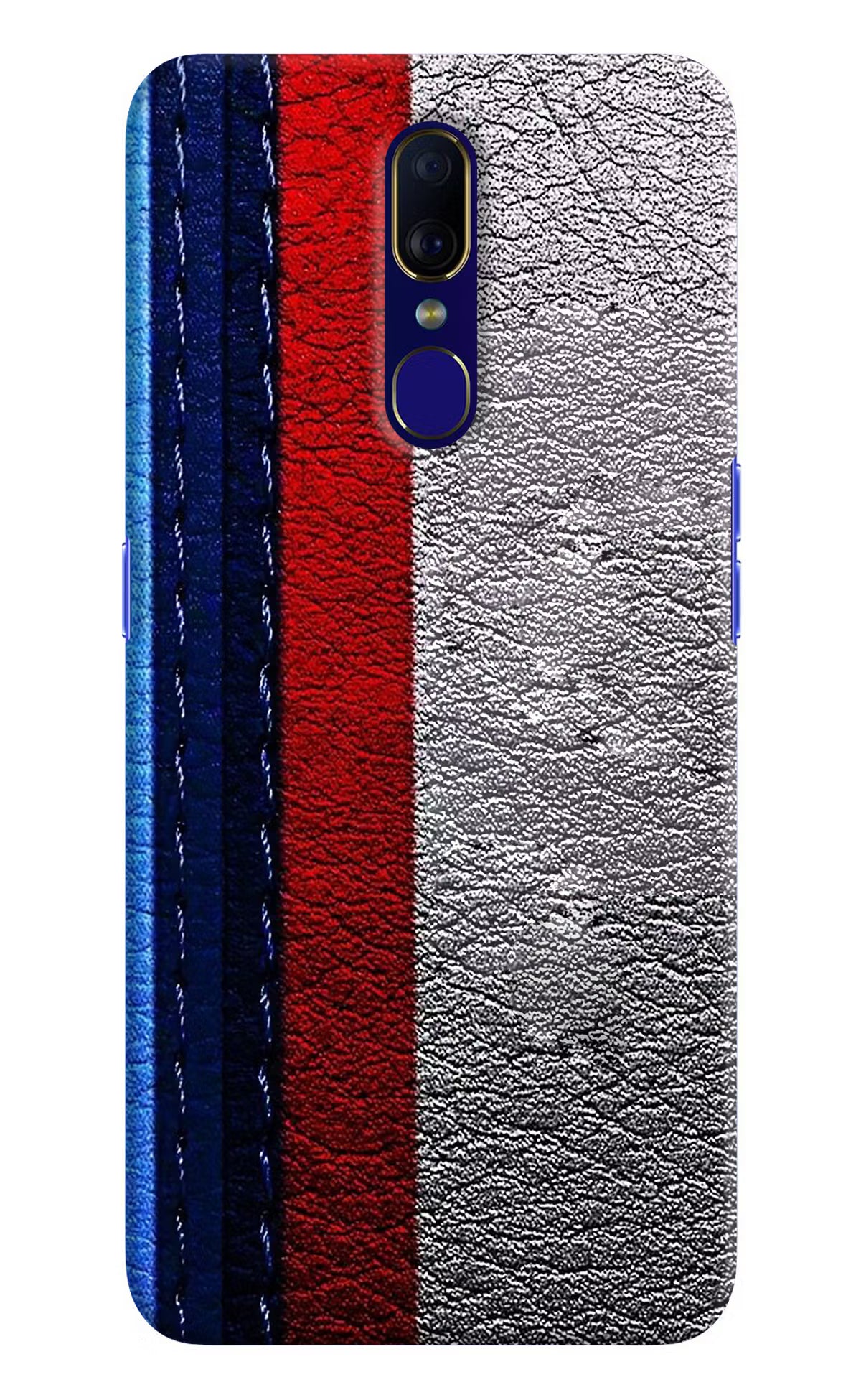 BMW Stripes Oppo F11 Hard Case Back Cover by Casekaro