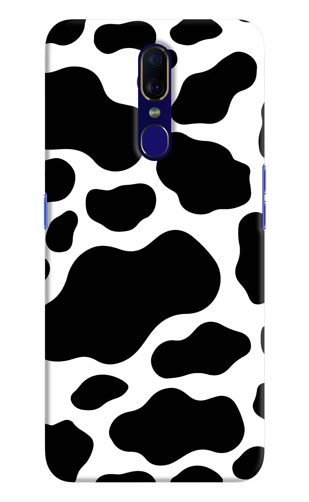 Cow Spots Oppo F11 Hard Case Back Cover by Casekaro