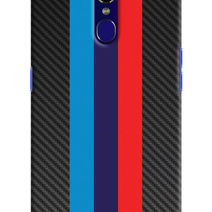 BMW Stripes Pattern Oppo F11 Hard Case Back Cover by Casekaro