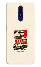 Classic Porsche 911 Oppo F11 Hard Case Back Cover by Casekaro
