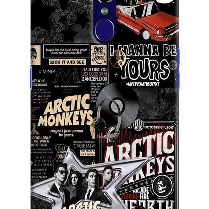 Arctic Monkeys Oppo F11 Hard Case Back Cover by Casekaro