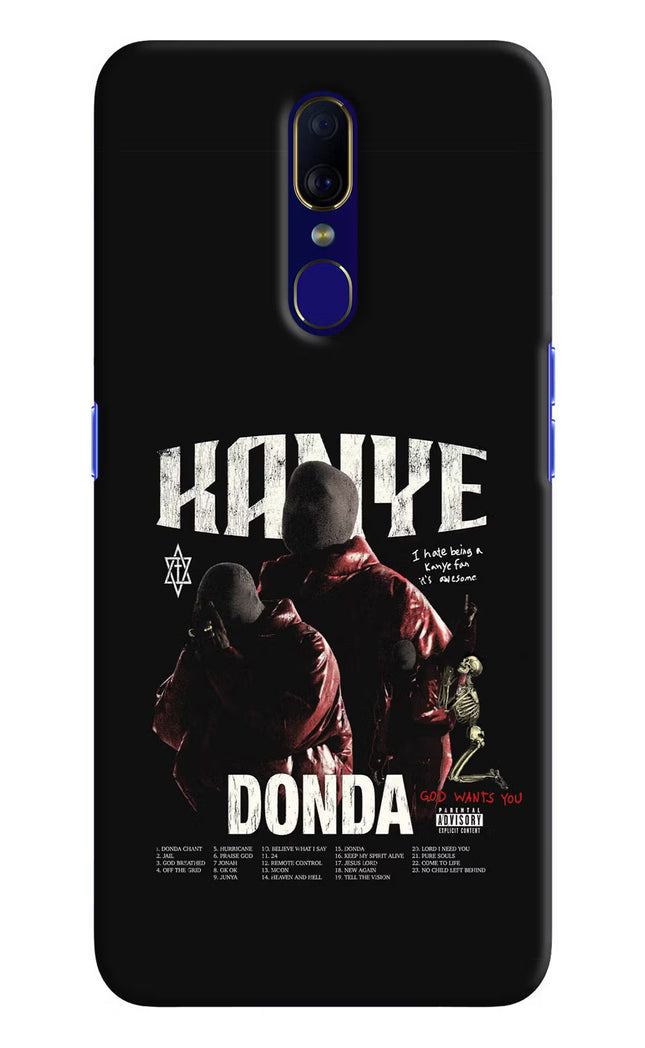 Donda Kanye West Oppo F11 Hard Case Back Cover by Casekaro