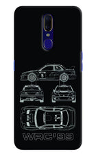 WRC'99 Oppo F11 Hard Case Back Cover by Casekaro
