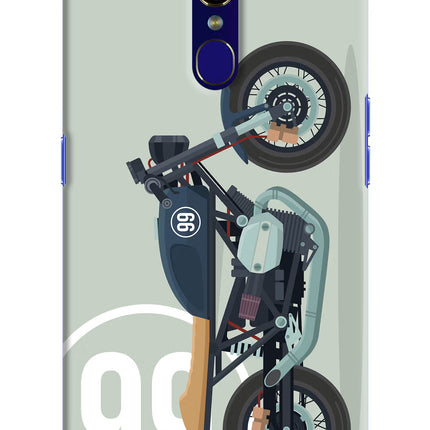 Classic Cafe Racer 99 Oppo F11 Hard Case Back Cover by Casekaro
