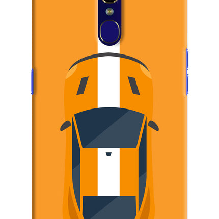 Highway Pursuit Oppo F11 Hard Case Back Cover by Casekaro