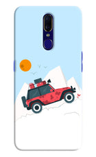Mountain Trail Beast Oppo F11 Hard Case Back Cover by Casekaro