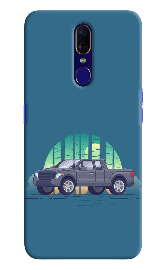 Retro Garage Vibe Oppo F11 Hard Case Back Cover by Casekaro
