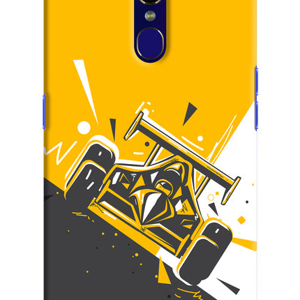 Track King Oppo F11 Hard Case Back Cover by Casekaro