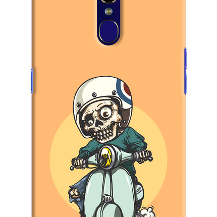 Undead Biker Oppo F11 Hard Case Back Cover by Casekaro