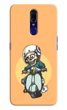 Undead Biker Oppo F11 Hard Case Back Cover by Casekaro