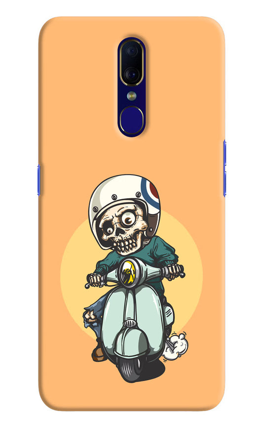 Undead Biker Oppo F11 Hard Case Back Cover by Casekaro