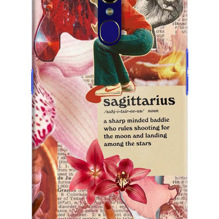 Sagittarius Zodiac Oppo F11 Hard Case Back Cover by Casekaro