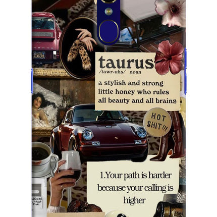 Taurus Zodiac Oppo F11 Hard Case Back Cover by Casekaro