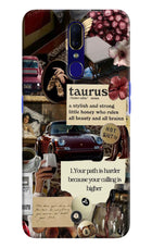 Taurus Zodiac Oppo F11 Hard Case Back Cover by Casekaro