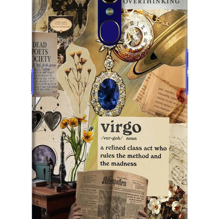 Virgo Zodiac Oppo F11 Hard Case Back Cover by Casekaro