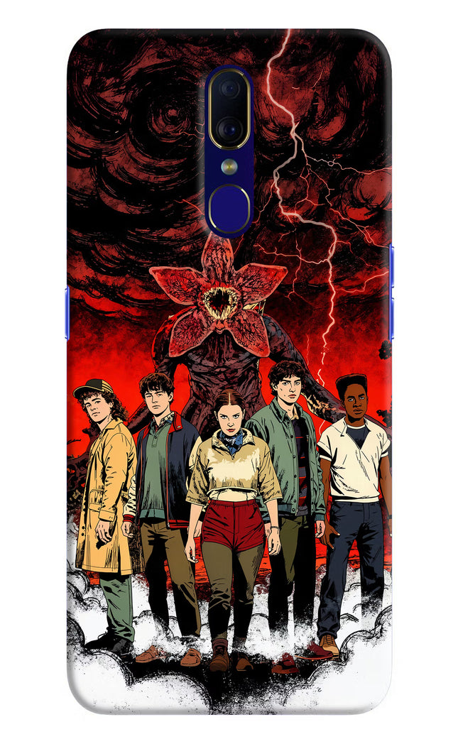 Ordinary Things Characters Oppo F11 Hard Case Back Cover by Casekaro