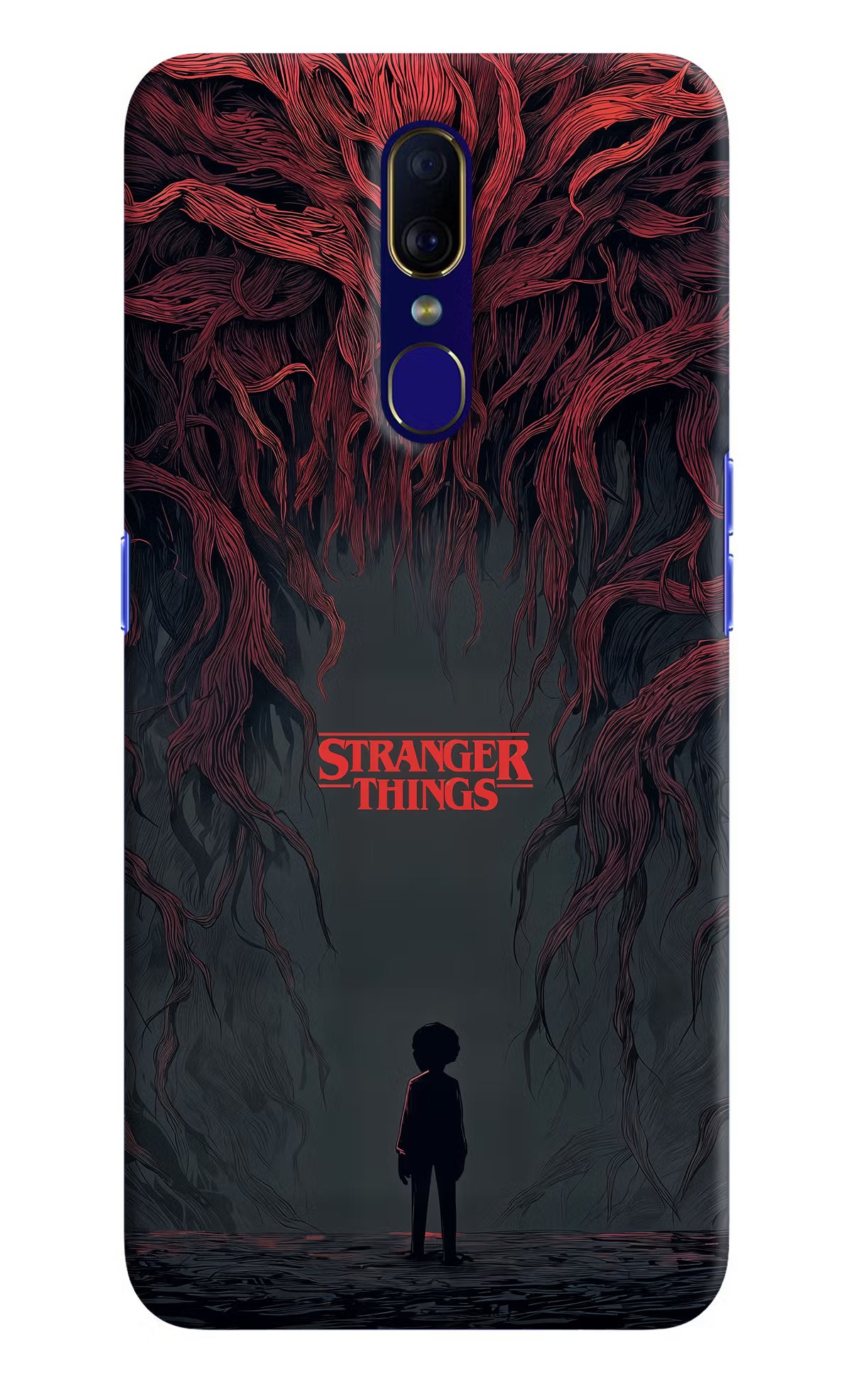 Ordinary Things Dark Side Oppo F11 Hard Case Back Cover by Casekaro