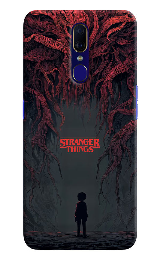 Ordinary Things Dark Side Oppo F11 Hard Case Back Cover by Casekaro