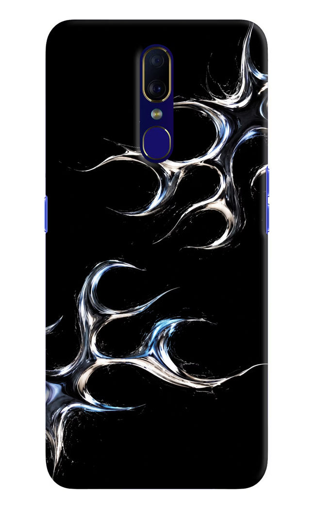 Chrome Tribal Oppo F11 Hard Case Back Cover by Casekaro