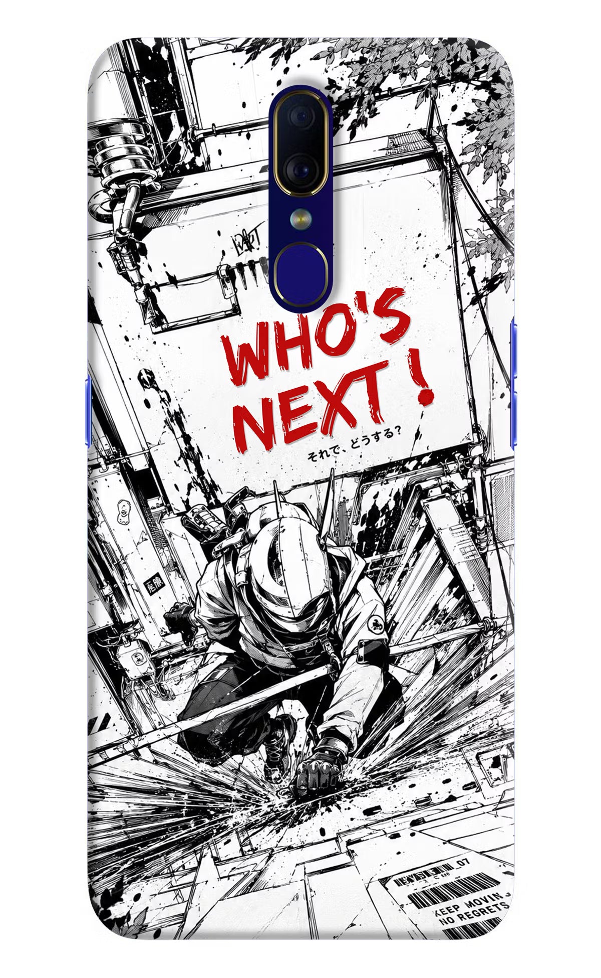 Who's Next Oppo F11 Hard Case Back Cover by Casekaro