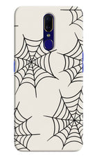 Spider Web Oppo F11 Hard Case Back Cover by Casekaro