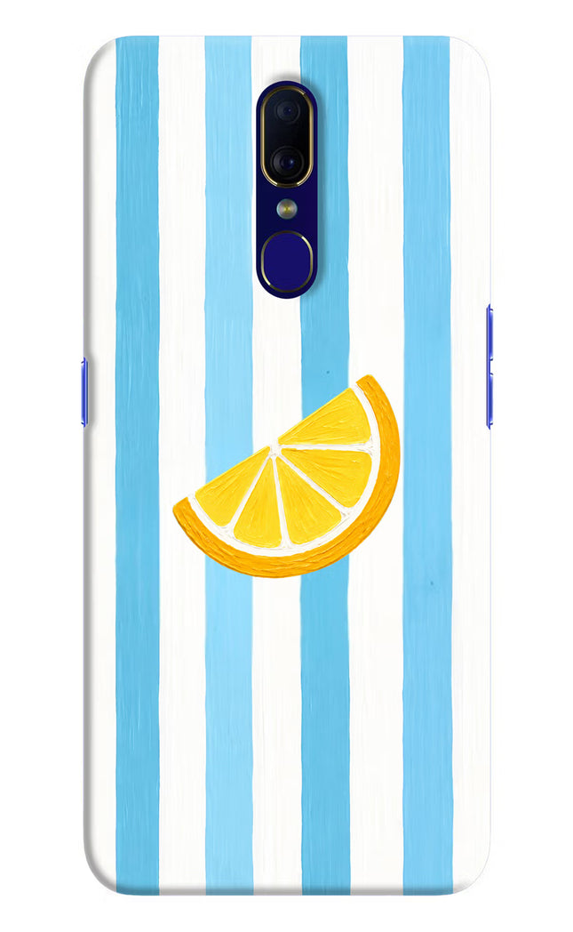 Summer Lemon Oppo F11 Hard Case Back Cover by Casekaro