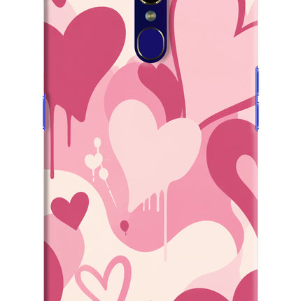 Hearty case Oppo F11 Hard Case Back Cover by Casekaro