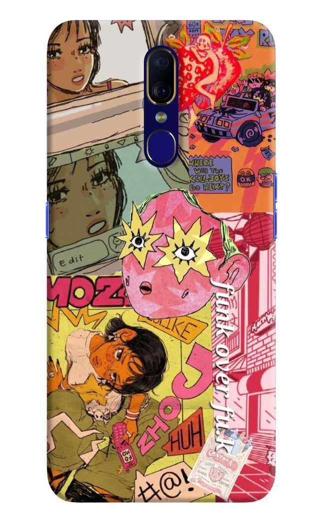 Funkover Oppo F11 Hard Case Back Cover by Casekaro